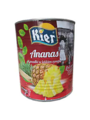 Ananas kawałki 565g Kier