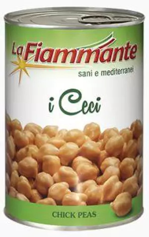 Cieciorka konserwowa 400g La Fiammante e Cieciorka konserwowa 400g La Fiammante e