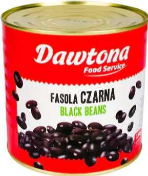 Fasola czarna 1,6kg, pusz.2,6 Dawtona