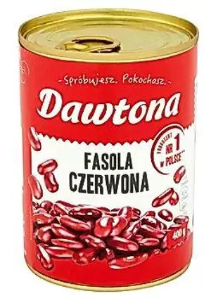 Fasola czerwona 400g Dawtona