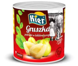 Gruszki Williamsa 1430g w syropie 2650g Kier
