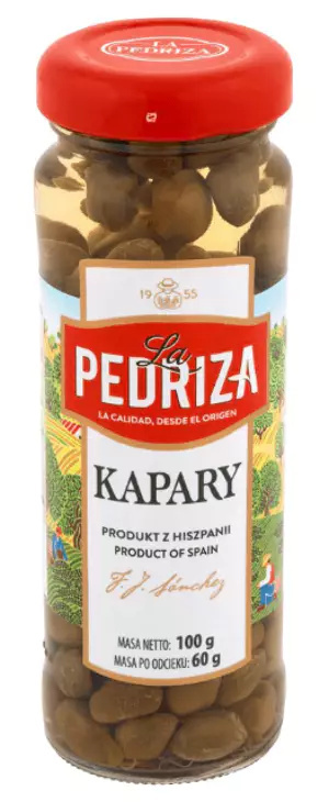 Kapary 60g Capotes marynowane 100g Pedriza Kapary 60g Capotes marynowane 100g Pedriza