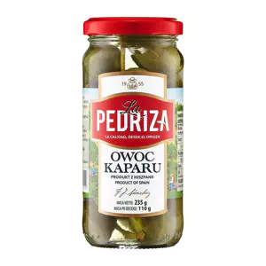 Kapary owoce z ogonkiem 110g maryn., 235g Pedriza Kapary owoce z ogonkiem 110g maryn., 235g Pedriza