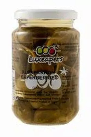 Kapary owoce z ogonkiem 120g, maryn., 240g Caperina x12 Kapary owoce z ogonkiem 120g, maryn., 240g Caperina x12