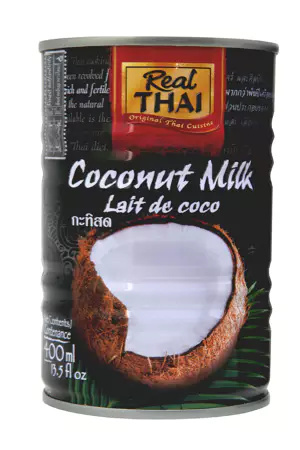 Kokosowy ekstrakt 85%, tł.19%, pusz.400mlReal Thai Kokosowy ekstrakt 85%, tł.19%, pusz.400mlReal Thai