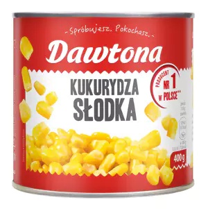 Kukurydza konserwowa puszka 400g Dawtona