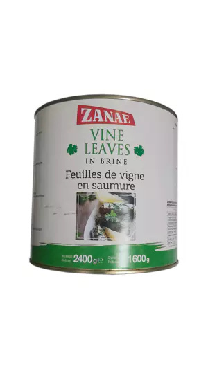 Liście winogron puszka 2,4kg Zanae