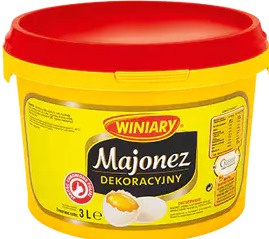 Majonez dekoracyjny Winiary 3L Majonez dekoracyjny Winiary 3L