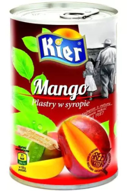 Mango plastry w syropie 425g Kier