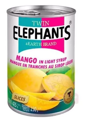 Mango plastry w syropie 425g Twin Elephants
