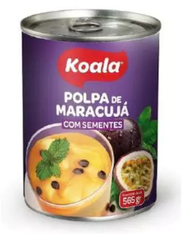 Marakuja pulpa z pestkami puszka 565g Koala