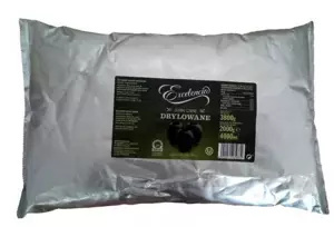 Oliwki czarne drylowane 2kg, worek 3,8kg