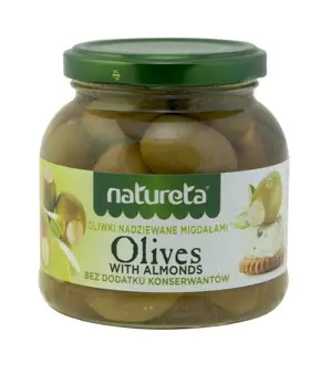 Oliwki z migdałami 290g Natureta Oliwki z migdałami 290g Natureta