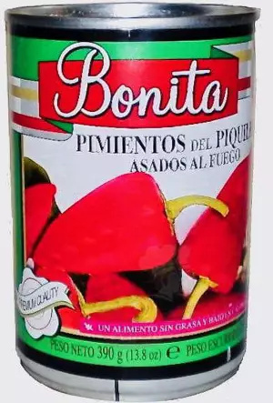 Papryka Piquillo 17/24szt, 355g, 390g Bonita Papryka Piquillo 17/24szt, 355g, 390g Bonita
