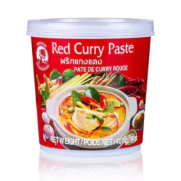 Pasta Curry Red czerwona 400g Cock