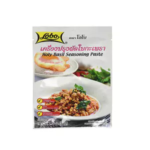 Pasta z bazylii tajskiej Holy Basil 50g Lobo Pasta z bazylii tajskiej Holy Basil 50g Lobo