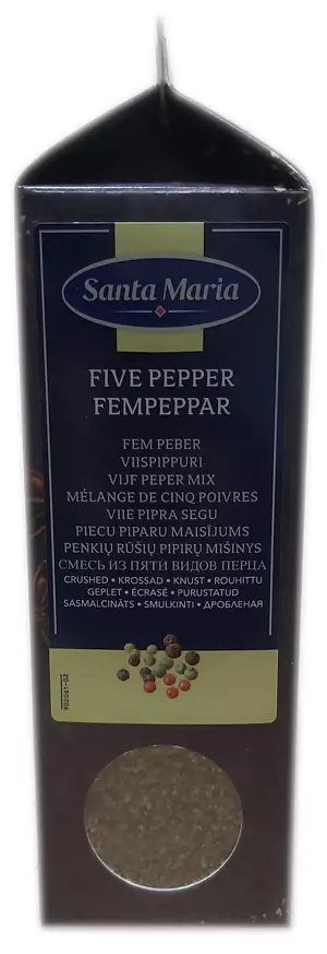 Pieprz mix 5 rodzajów 410g Santa Maria Pieprz mix 5 rodzajów 410g Santa Maria