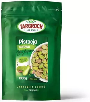 Pistacje surowe łuskane 1kg Targroch Pistacje surowe łuskane 1kg Targroch