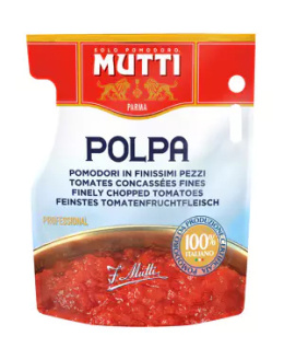 Pomidory Polpa drobno krojone worek 5kg Mutti