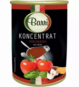 Pomidory koncentrat 30% puszka 4,5kg Barri