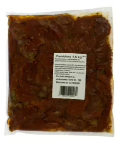 Pomidory suszone 1,2kg w oleju z/kap.vac.1,5kg Lombardi e