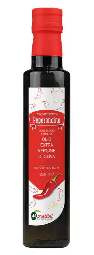 Oliwa Ex.Virgin Chili Peperoncino 250ml Morettini