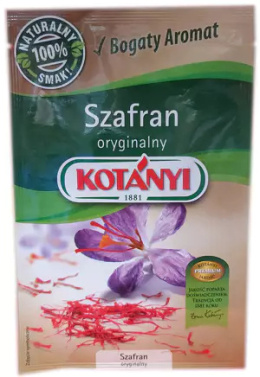 Szafran pręciki 0,12g Kotanyi