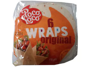 Wraps Original 25cm,6szt,370g Poco Loco Wraps Original 25cm,6szt,370g Poco Loco
