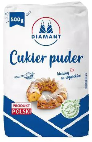 Cukier puder 500g Diamant Cukier puder 500g Diamant
