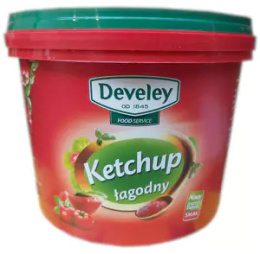Ketchup łagodny 5kg Develey