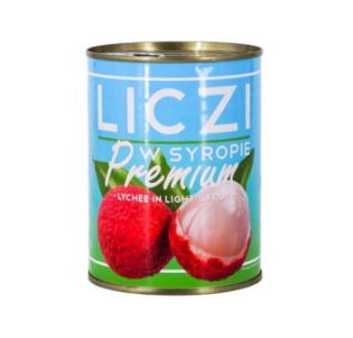 LYCHEE W SYROPIE ASF 565g