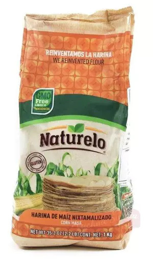 Mąka kukur.Masa Harina Nixtamal.1kg Naturelo Mąka kukur.Masa Harina Nixtamal.1kg Naturelo