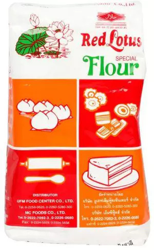 Mąka pszenna Bapao 1kg Red Lotus