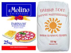 Mąka pszenna Pizza 00 25kg il Molino/ Sole Mediterraneo