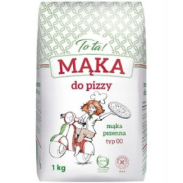 Mąka pszenna na pizzę typ 00, 1kg Tota!