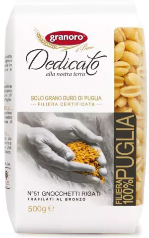 Makaron Gnocchetti Rigati Dedicato 500g Granoro Makaron Gnocchetti Rigati Dedicato 500g Granoro