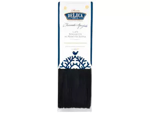 Makaron Spaghetti czarny 500g De Luca Makaron Spaghetti czarny 500g De Luca
