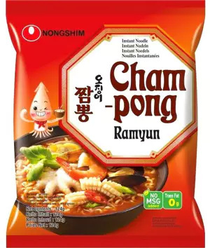 Makaron instant Champong Ramyun Soup 124g Nongshim Makaron instant Champong Ramyun Soup 124g Nongshim