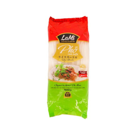 Makaron ryżowy LAMI PHO 4mm 500g Makaron ryżowy LAMI PHO 4mm 500g