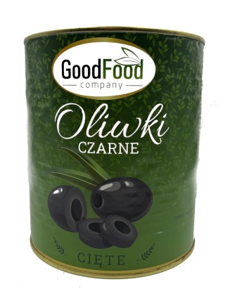 Oliwki Czarne Krojone 3100g Helcom