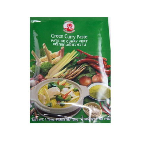 PASTA CURRY GREEN-COCK-50g PASTA CURRY GREEN-COCK-50g