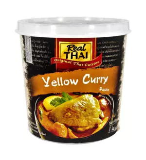 Pasta Curry Yellow 1kg RealThai Pasta Curry Yellow 1kg RealThai