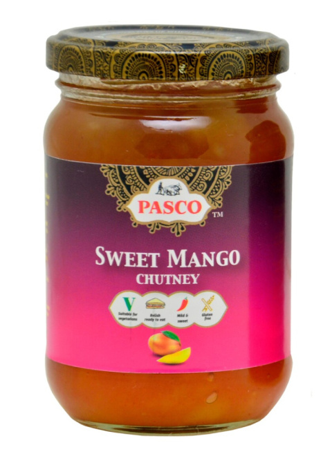 Sweet Mango Chutney 320g Pasco e Sweet Mango Chutney 320g Pasco e