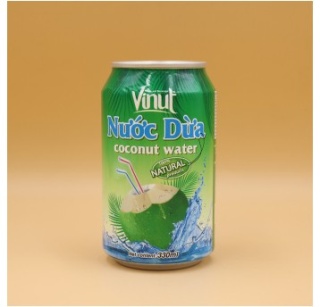 WODA KOKOSOWA 100% -VINUT - 330ml*24pus