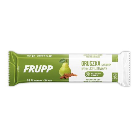 Baton liofilizowany gruszka-cynamon bezglutenowy 10 g Baton liofilizowany gruszka-cynamon bezglutenowy 10 g