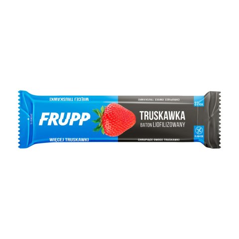 Baton liofilizowany truskawkowy bezglutenowy 10 g Baton liofilizowany truskawkowy bezglutenowy 10 g