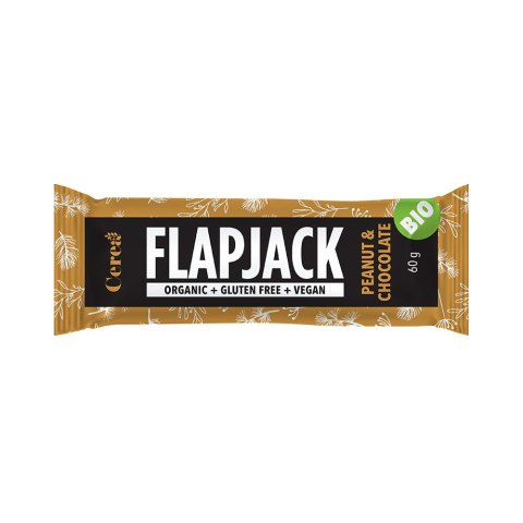 Baton owsiany pieczony Peanut & Chocolate BIO 60g Baton owsiany pieczony Peanut & Chocolate BIO 60g