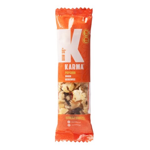 Baton popcorn, banan, nerkowiec 35 g