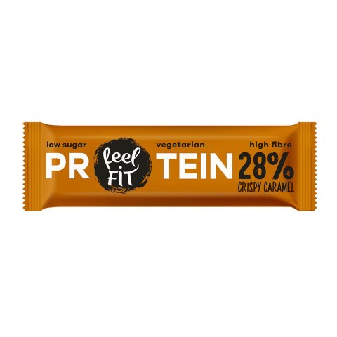 Baton proteinowy 28% Chrupiący Carmel 40 g Baton proteinowy 28% Chrupiący Carmel 40 g