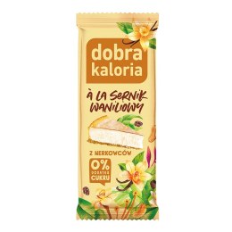 Baton z orzechów nerkowca z wanilią bez dodatku cukru 35 g